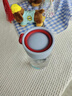ONEDAY塑料水杯子小容量夏天tritan食品級女士高顏值便攜小巧學生隨手杯 藍色380ml 曬單實拍圖
