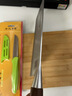 十八子作 刀具90鉻三合鋼菜刀中式家用廚師刀切菜斬切兩用刀陽江十八子刀 名鋒三合鋼斬切刀1號大號 曬單實拍圖