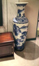 萬益宏景德鎮(zhèn)陶瓷手繪青花瓷落地大花瓶富貴平安公司開業(yè)送禮高檔裝飾品 錦繡山河(單個(gè)) 180cm 曬單實(shí)拍圖