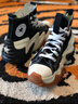 匡威（Converse）官方Run Star Motion高幫未來電波厚底鞋黑色171545C 171545C 38 曬單實拍圖