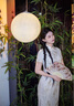 安提諾伯古風(fēng)扇子女折扇中國風(fēng)夏季折疊扇生日七夕情人節(jié)禮物送女友女生 桃夭折扇【禮盒裝】 曬單實拍圖