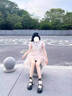 圣雪緹小個子連衣裙新款2025夏季女裝法式少女娃娃領(lǐng)碎花裙子女學生顯瘦 圖片色 S碼 曬單實拍圖