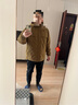CAT卡特秋新品男士山系戶外休閑風(fēng)格棉服外套夾克 棕色 2XL 曬單實(shí)拍圖