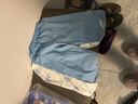 舒貝怡 2條裝兒童褲子防蚊褲男童女童裝夏款薄款嬰兒寶寶休閑燈籠褲 【2條裝】滿印葉子+藍(lán)色 110 cm(3-4歲) 曬單實(shí)拍圖