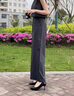CFCW品牌軟皮單鞋女細跟尖頭高跟鞋2025新品女鞋時尚淺口小皮鞋 黑色 34 曬單實拍圖