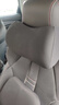 齊選汽車(chē)電動(dòng)按摩頭枕神器車(chē)載司機腰部靠墊車(chē)用腰托駕駛座椅靠背套裝 蝶翼按摩款套裝 暗夜黑 1套 曬單實(shí)拍圖