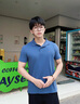 TOMMY HILFIGER【輕涼感】25夏季男絲棉混紡商務(wù)純色短袖T恤翻領(lǐng)POLO41178 深藍(lán)色C9T M （推薦：135-150斤） 曬單實(shí)拍圖