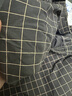 莫代爾阿羅褲男純棉男士內(nèi)褲寬松2025新款大碼居家大碼三分褲格子平角褲 寶藍(lán)+卡其+鐵灰+黑色 4條 XL 體重130-150斤 曬單實(shí)拍圖
