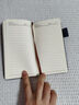 法拉蒙 a6皮質(zhì)筆記小本子側邊筆插位商務(wù)會(huì )議日記事本便攜隨身好物可定制logo 藍色 曬單實(shí)拍圖