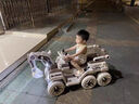 WORK BABY兒童電動(dòng)挖掘機(jī)可坐大人寶寶遙控挖土機(jī)男女小孩生禮物玩具工程車 黃四驅(qū)音樂(lè)藍(lán)牙 12V7 電動(dòng)挖臂 曬單實(shí)拍圖