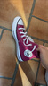 匡威（Converse）官方 All Star男女高幫休閑板鞋粉色A13842C A13842C 38 曬單實(shí)拍圖