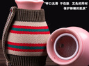 面部專用艾灸罐桃花灸陶瓷杯艾灸器具肚子陶罐官方旗艦艾灸館美人灸面部臉部陶瓷美容院專用刮痧一體杯通 美人灸罐（粉色）+艾柱3粒 曬單實(shí)拍圖