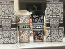 世希霸王茶姬杯子同款不銹鋼保溫陶瓷內膽杯家用便攜咖啡杯吸管雙飲杯 黑花語(yǔ)丨不銹鋼 丨贈掛繩+ 500ml 曬單實(shí)拍圖