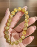 VAUBEL天然金發(fā)晶手串官方正品巴西手鏈招財轉(zhuǎn)運(yùn)生日禮物送男友女友老婆 【收藏級】7mm臻選巴西金發(fā)晶 曬單實拍圖