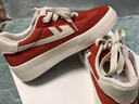 回力官方女鞋春季帆布鞋女2026新款休閑鞋子女 鐵銹紅米 38 曬單實(shí)拍圖