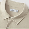 森馬（Semir）短袖襯衫男夏季棉麻純色日常通勤上衣簡(jiǎn)約百搭外穿101325104101 曬單實(shí)拍圖