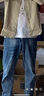 森馬（Semir）牛仔褲男純棉2025春季復(fù)古水洗長(zhǎng)褲時(shí)尚百搭錐形褲子109125124102 曬單實(shí)拍圖