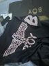 BOY LONDON【公主日記】連衣裙潮流時尚燙鉆字母印花黑色T恤裙W17003 黑色 XS 曬單實(shí)拍圖