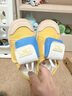 M1&M2西班牙童鞋兒童帆布鞋校園鞋春秋季男童女童室內鞋透氣防磨軟底鞋 黃色 27 適合腳長(cháng)15.5~16cm 曬單實(shí)拍圖