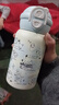 千可原創(chuàng)雪人貓咪可愛保溫杯高顏值少女吸管雙飲三合一ins風保溫水杯 藍色-原創(chuàng)雪人磨砂貓咪【贈 500ml 曬單實拍圖