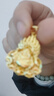 鍍黃金色項(xiàng)鏈女純銅合金大肚佛鎖骨鏈轉(zhuǎn)運(yùn)佛平安吊墜 大肚佛 曬單實(shí)拍圖