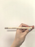 歐億姿雙頭唇刷口紅刷圓頭暈染唇線筆細(xì)節(jié)便攜化妝專業(yè)用工具涂嘴唇杏仁 曬單實(shí)拍圖