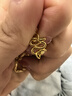 周金丞黃金項鏈男 足金999圓筒橄欖佛光珠金項鏈車(chē)花三合一男士款金項鏈 13.72克 約47cm 曬單實(shí)拍圖