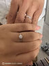 我愛(ài)鉆石網(wǎng) GIA裸鉆定制1克拉鉆戒女求婚結婚鉑金50分鉆石戒指無(wú)奶咖 【GIA】30分D色VVS2/3EX/N配戒托 曬單實(shí)拍圖