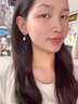 LnieerS925銀珍珠耳環(huán)女高級(jí)感耳墜氣質(zhì)耳扣2025新款爆款潮耳釘氣質(zhì)耳飾 8mm水滴珍珠耳環(huán)【S925銀】 曬單實(shí)拍圖