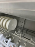 紅牡丹景德鎮家用碗碟套裝新中式陶瓷碗盤(pán)組合吃飯骨瓷米飯碗金邊碗筷 月光牡丹20件（4.5碗10+8飯10） 曬單實(shí)拍圖