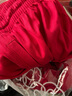 全棉時(shí)代睡衣【100%水光棉柔潤垂順不易皺】情侶家居服套裝結婚喜慶 曬單實(shí)拍圖