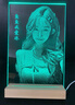 錘子畫玻璃畫錘子敲擊畫真人照片定制情人節(jié)七夕節(jié)送女友節(jié)日禮物 尊享款30×40cm底座+禮盒198元 曬單實拍圖