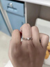 歐禮純銀情侶對(duì)戒可刻字足銀戒指結(jié)婚戒指求婚戒指送女朋友情人節(jié)禮物 天使之翼情侶對(duì)戒（需閉口留言） 曬單實(shí)拍圖
