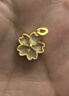 周生生黃金吊墜永系列櫻花足金掛墜珠寶金飾93169P定價(jià) 曬單實(shí)拍圖
