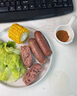 正是牛肉烤腸烤肉腸純?nèi)庀隳c黑椒火山石臺(tái)式熱狗腸清真烤肉腸脆皮烤腸 【3盒裝】原味安格斯2盒+黑椒1盒 曬單實(shí)拍圖