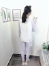 moonkids女童運動套裝2025秋季新款兒童速干衣兩件套秋裝女孩跑步瑜伽服 17063速干套裝 120 曬單實拍圖