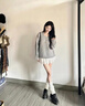 芭芙達妮白色不規(guī)則蛋糕裙女夏季2025新款芭蕾風蓬蓬半身裙小個子a字短裙 白色 M 曬單實拍圖