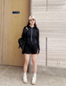 波司登（BOSIDENG）夏季國標時(shí)尚防曬衣女短款修身涼感旅行出片外搭B250523102 黑色8056-經(jīng)典極簡(jiǎn)風(fēng) S 160/84A 曬單實(shí)拍圖