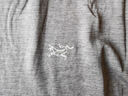 始祖鳥(niǎo)（ARC'TERYX）CORMAC CREW LS 男款速干衣透氣 春季長(cháng)袖T恤 黑灰色 L 曬單實(shí)拍圖