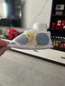 明月歸嬰兒軟底鞋子0-3-12個月到1歲室內(nèi)春秋冬加絨加厚男女寶寶學步鞋 笑臉款【內(nèi)長12cm】 曬單實拍圖