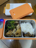融泰充電式無線加熱飯盒上班族學(xué)生免注水保溫飯盒辦公室車載不插電熱飯神器不銹鋼保鮮便攜自熱便當(dāng)盒 1L 【白色充電款】時間數(shù)顯/免插電/可加熱可保溫 曬單實拍圖