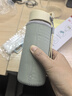 富光玻璃杯雙層帶蓋辦公水杯男女時尚泡茶杯創(chuàng)意便攜防漏情侶杯子 米白-無濾網(wǎng) 280ml 曬單實(shí)拍圖