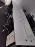 子木雅居簡約職員辦公桌員工電腦桌辦公桌椅組合2/4/6人屏風(fēng)工作位卡座 黑面白架 單人位(不加線槽) 曬單實拍圖