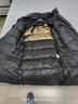 極寒500+克黑金鵝絨羽絨服男女長(cháng)款超厚東北哈爾濱零下40度防寒服 黑色男女同款白鵝絨極寒保暖 單件 2XL 建議155-175斤【充絨564克) 曬單實(shí)拍圖