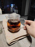 憶壺茶（YIHUTEA）玻璃茶壺泡茶2025新款家用耐高溫明火茶水分離泡茶壺茶具泡茶杯 全玻璃泡茶壺 650ml 曬單實(shí)拍圖