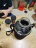 LOCKZI噸桶噸耐高溫100度食品級(jí)開水防摔茶水分離玻璃泡茶杯大容量水杯 [茶網(wǎng)+杯套] 2500ml 高硼硅防爆 曬單實(shí)拍圖