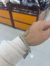 千載一玉七夕禮物和田玉手鐲女生青白玉手鐲圓條氣質(zhì)叮當鐲送女友生日禮物 帶飾品盒 約55-56毫米 曬單實拍圖