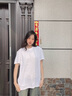 莫代爾200g新疆棉短袖t恤重磅純棉打底衫情侶男女夏季2025新款內(nèi)搭上衣 白色 2XL 145-160斤 曬單實拍圖