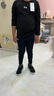 安德瑪（Under Armour）男童童春夏季透氣緊身運動高彈力訓練褲243111160 黑色 160cm  曬單實拍圖