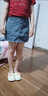 雷姆汀女童假兩件裙褲夏季薄款中大童牛仔短褲短裙洋派夏天褲 圖片色 裙褲 120 (110-120cm) 曬單實(shí)拍圖